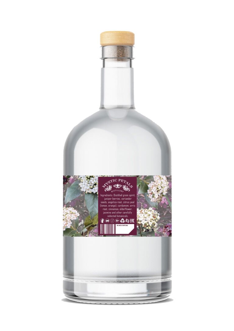 Gin Bottle Elderflower 2 Non Copyright